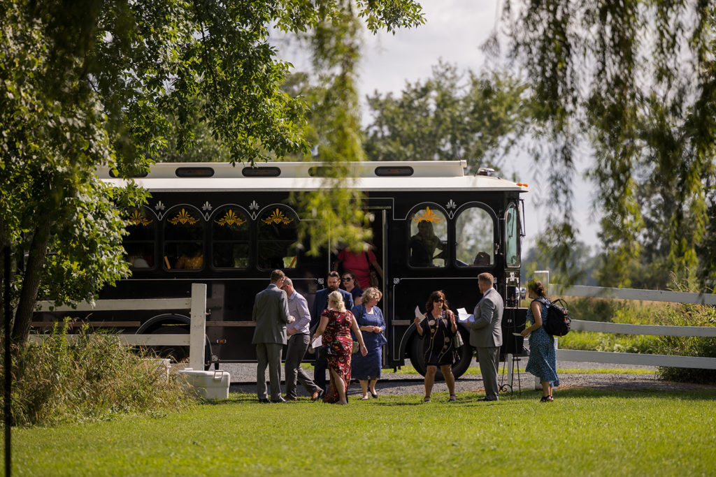 outdoor-wedding-trolley-transportation