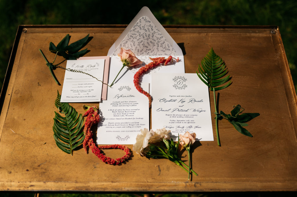 wedding stationary invitations details photo