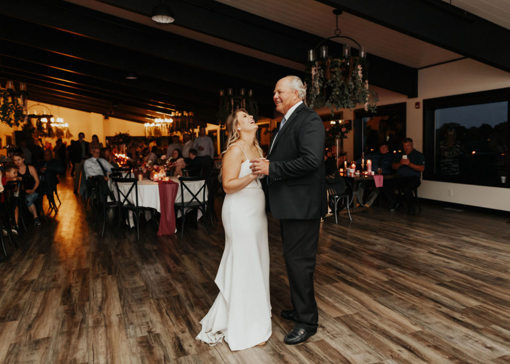 father daughter first dance wedding
