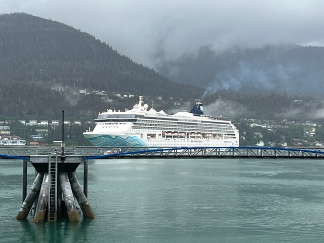 Alaskan cruise ship VIPs