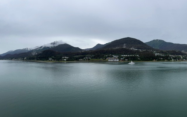View from Alaskan cruise - oceans and mountains