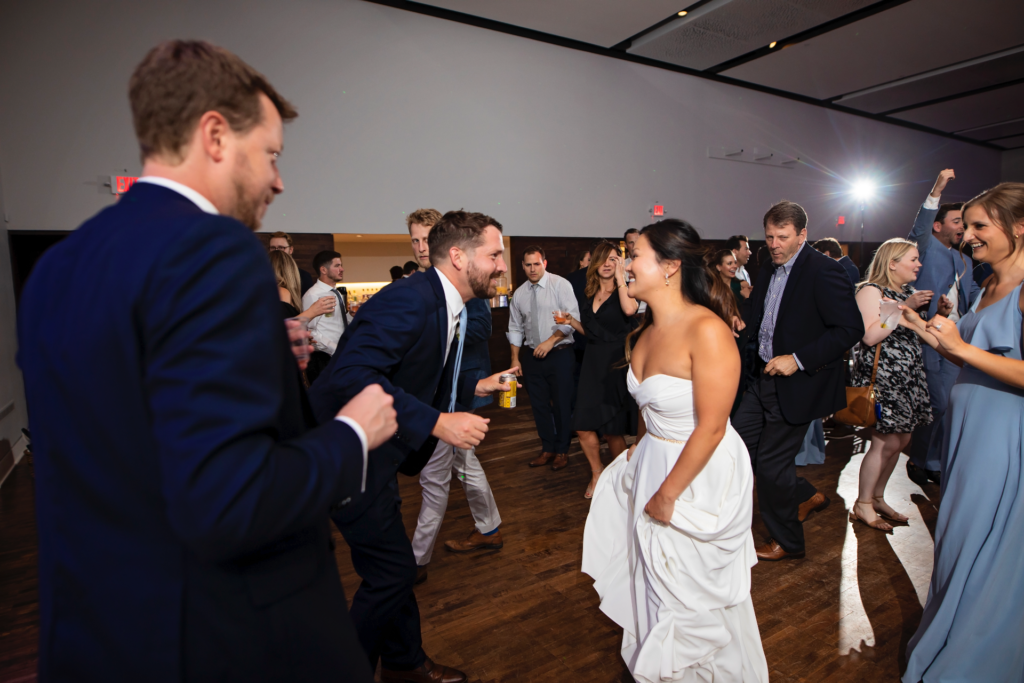 Blaisdell wedding dance floor