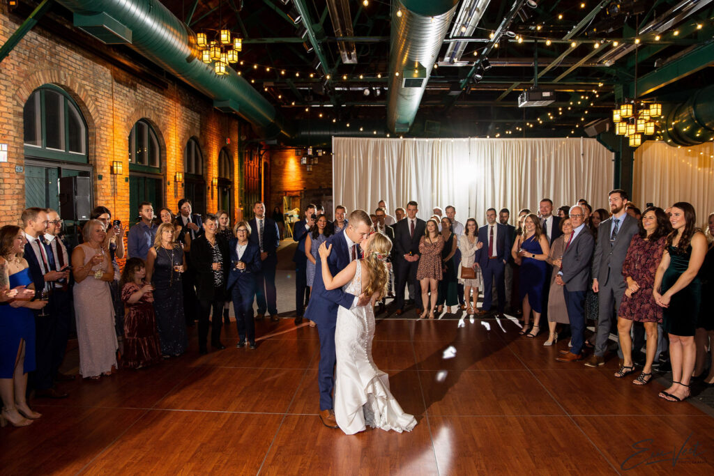 bride-groom-first-dance-guests-gathered