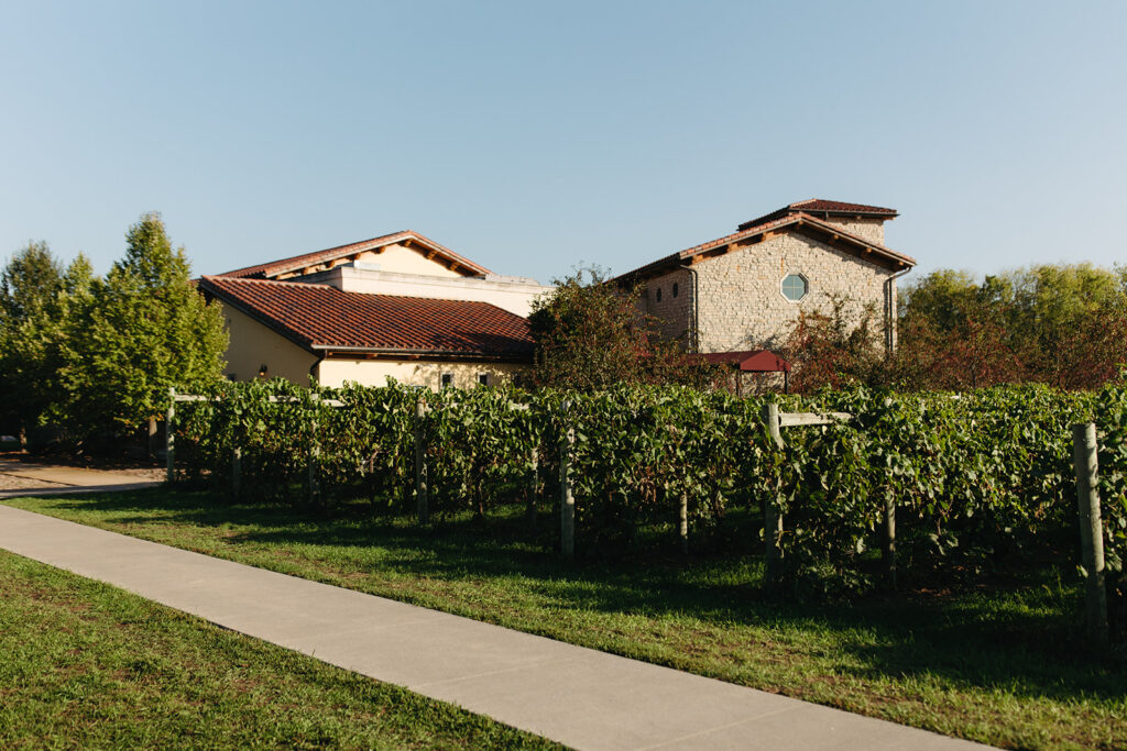 Villa Bellezza Winery midwest wedding venue