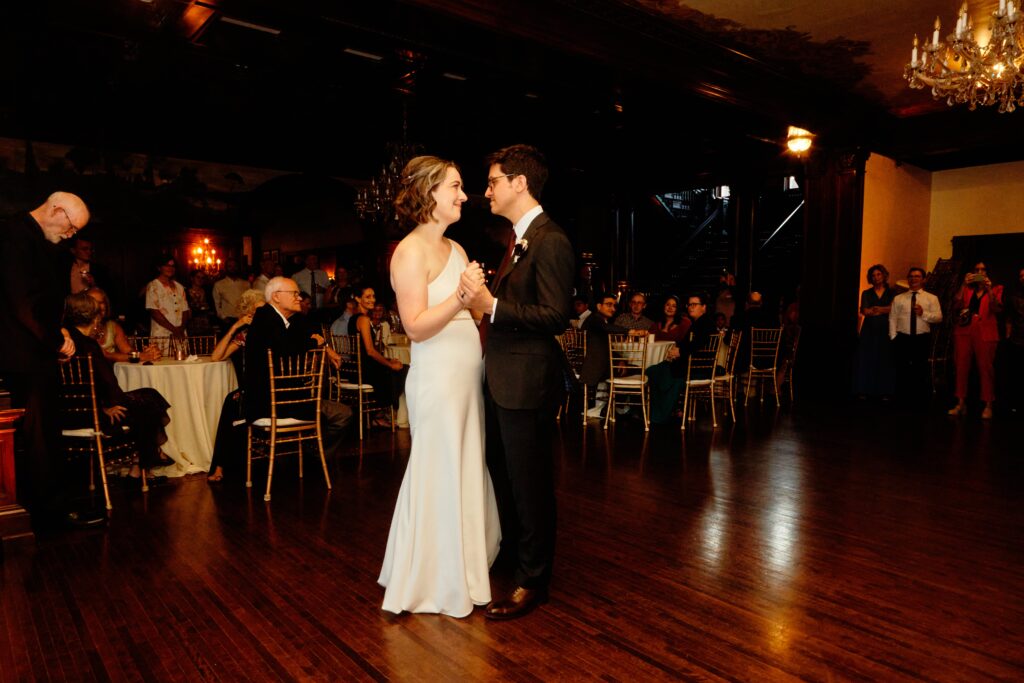 historic Semple Mansion first dance