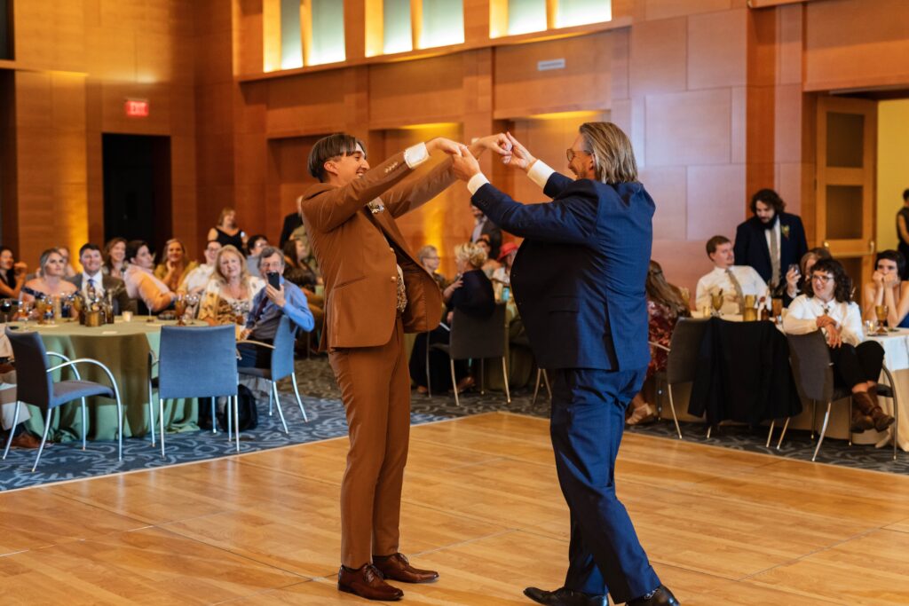 groom and dad first dance