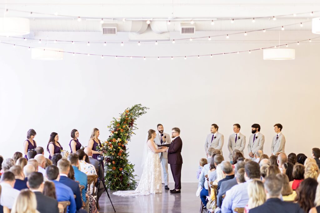 woodland fairy themed wedding ceremony at Urban Daisy