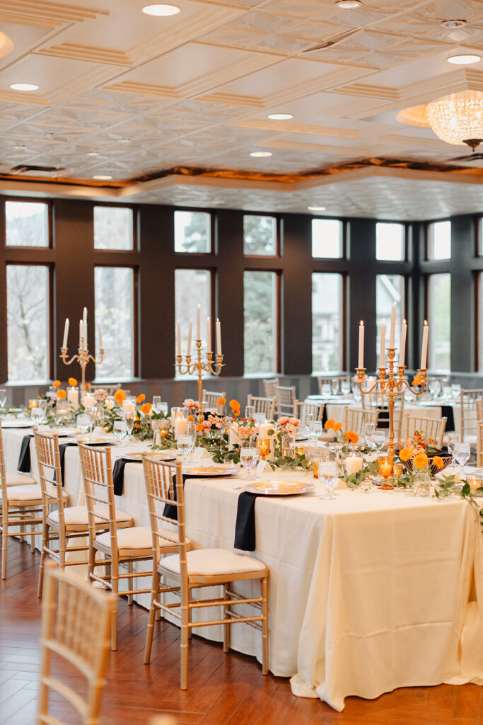 Van Dusen Mansion wedding reception