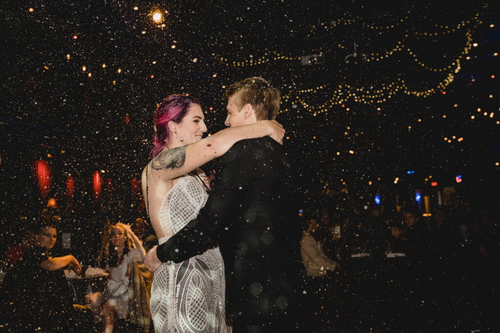 Varsity Theater Live Nation venue wedding first dance