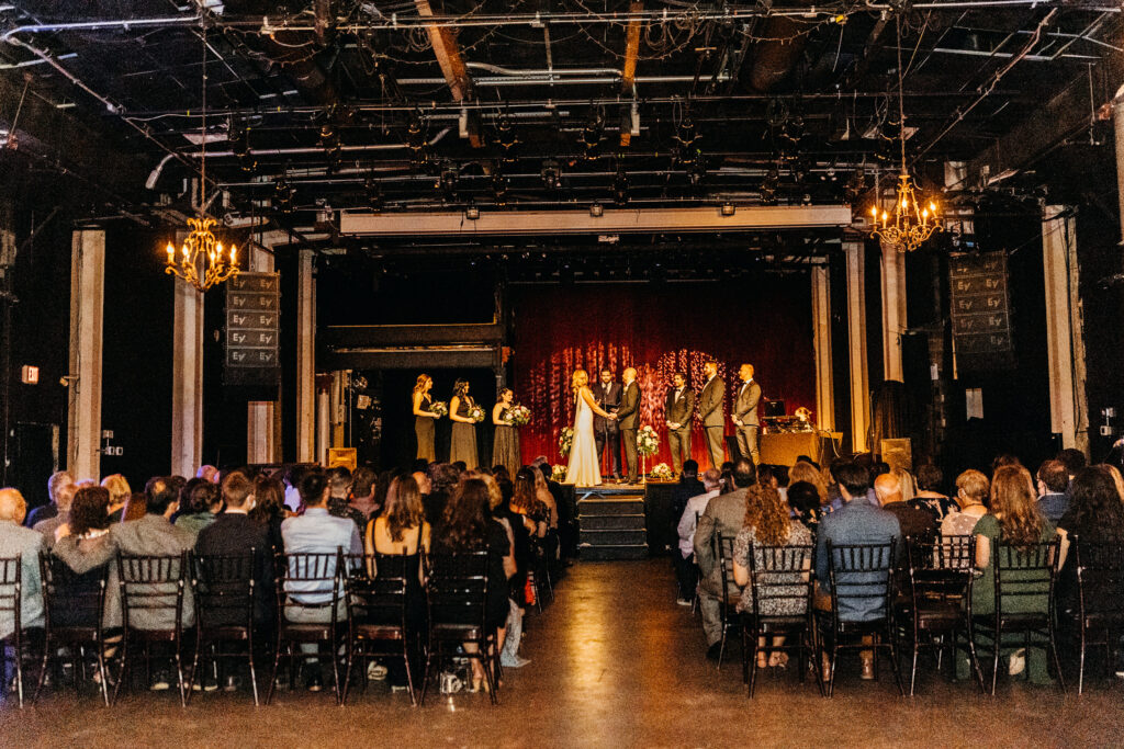 Varsity Theater Live Nation venue wedding ceremony