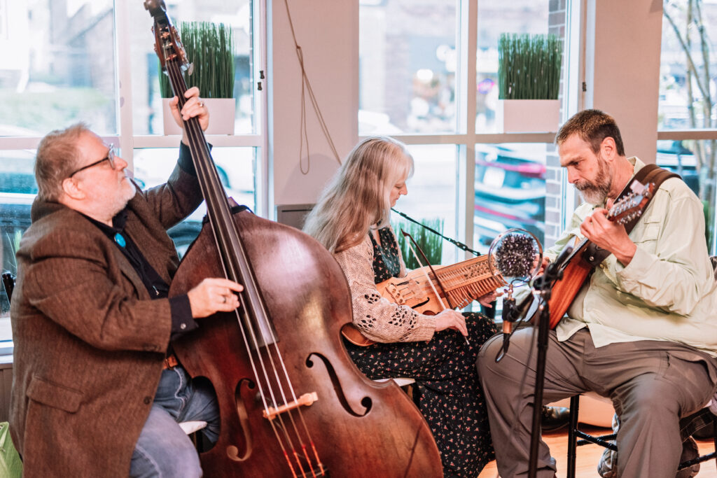 Singleton Street band playing for wedding